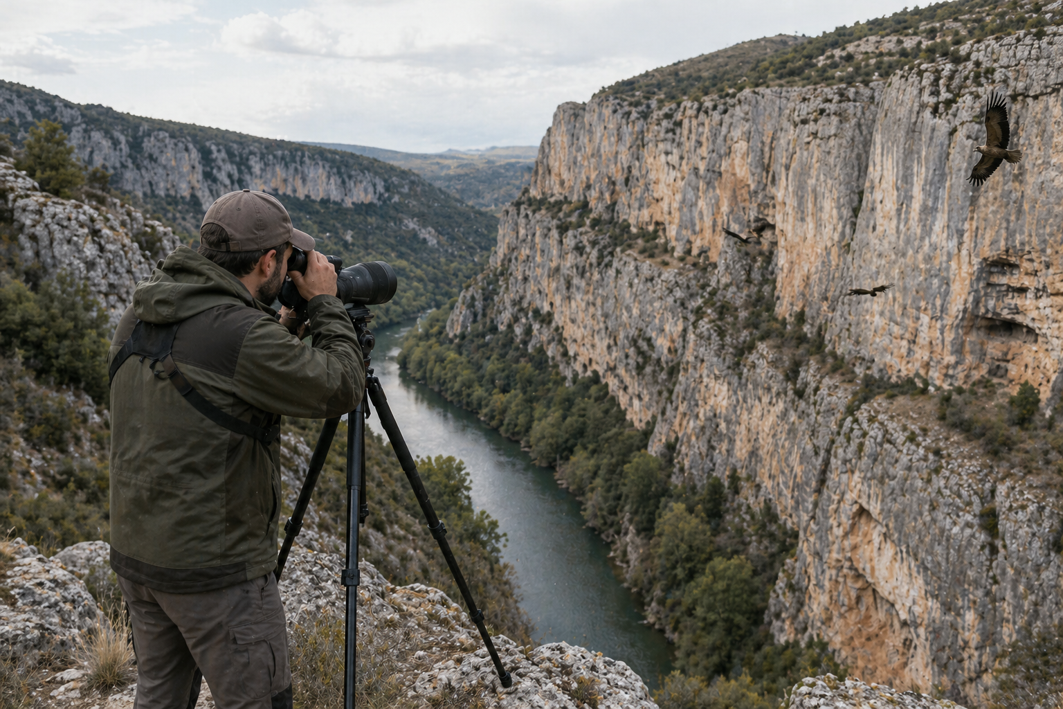 Diferencia entre prismáticos y telescopio para observacion de aves